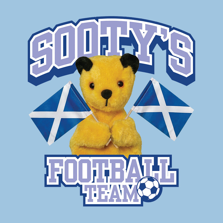 Sooty's Scotland Football Team Kids T-Shirt-Sooty's Shop