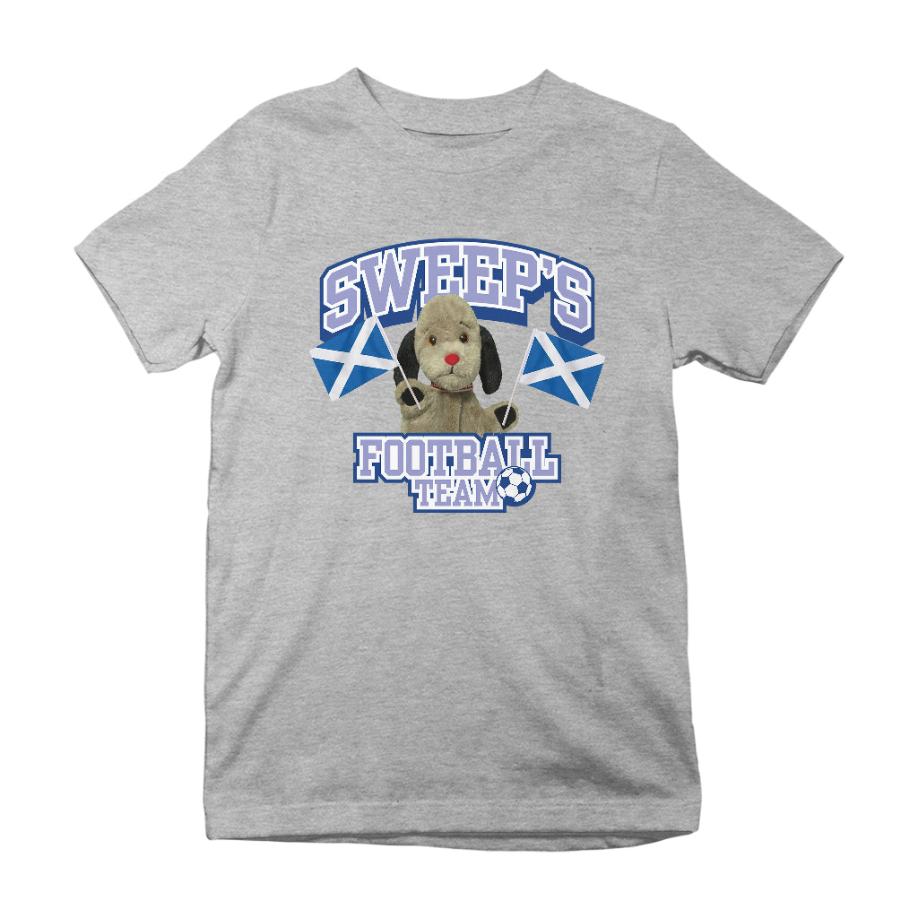 Sweep's Scotland Football Team Kids T-Shirt-Sooty's Shop