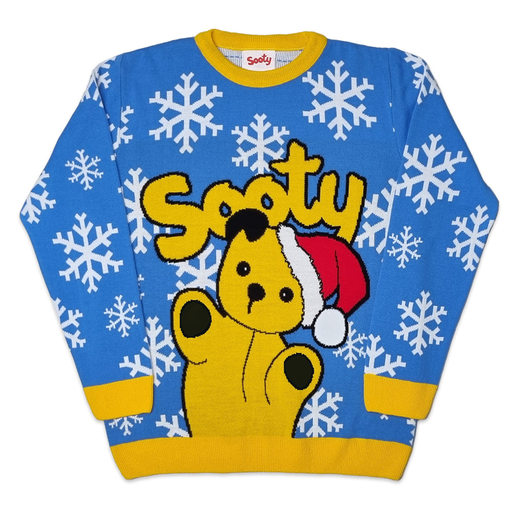 Sooty Christmas Jumper - Adults-Sooty's Shop