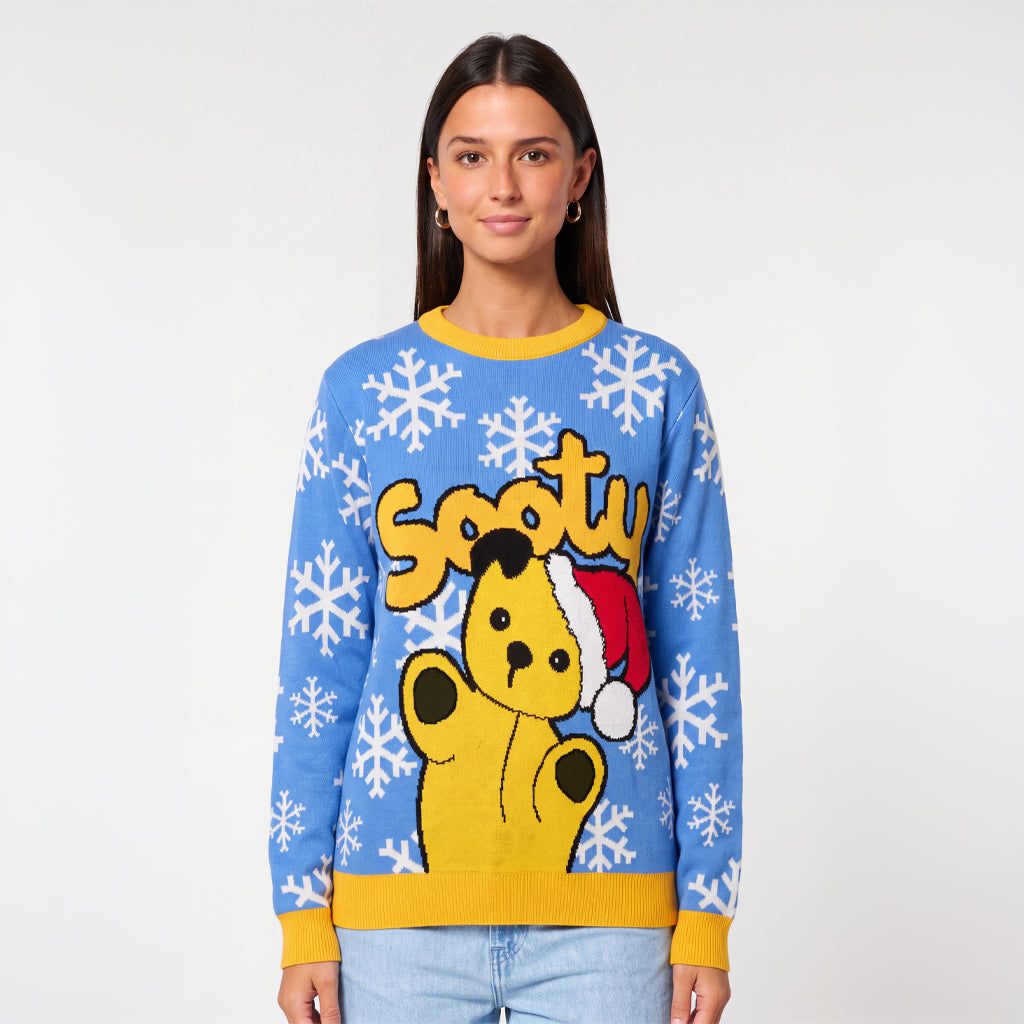 Sooty Christmas Jumper - Adults-Sooty's Shop