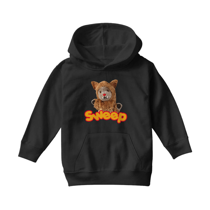 Halloween Sweep Werewolf Kids Hooded Sweatshirt-Sooty's Shop
