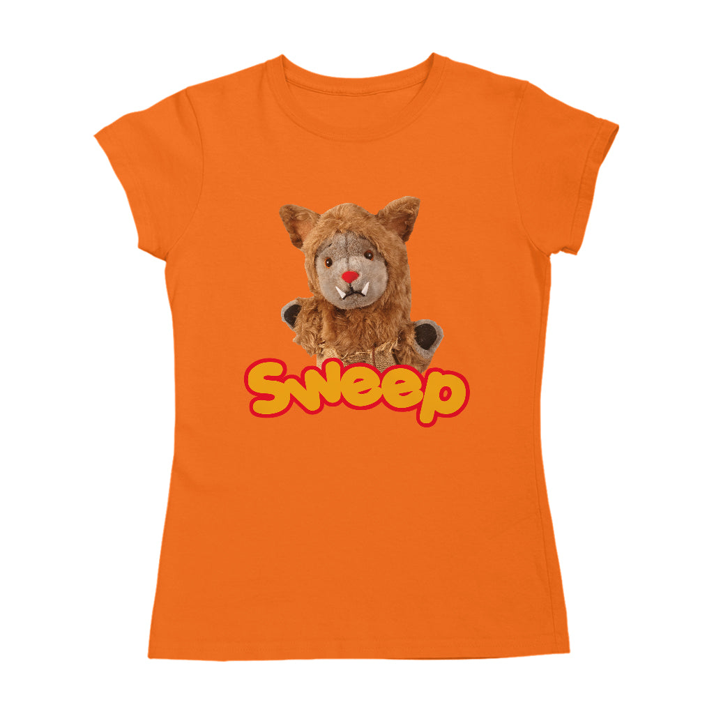 Halloween Sweep Werewolf Women's T-Shirt-Sooty's Shop
