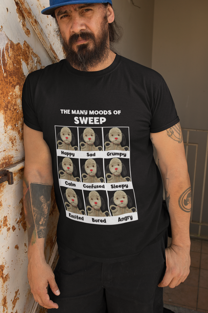 Sooty The Many Moods Of Sweep Men's T-Shirt