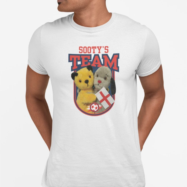 Sooty & Sweep Team England Mens T-Shirt