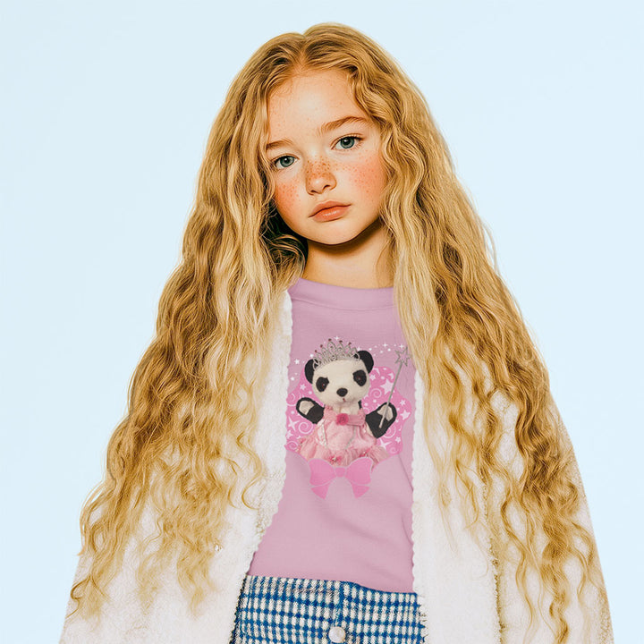 Soo Dressed As A Princess Kids T-Shirt
