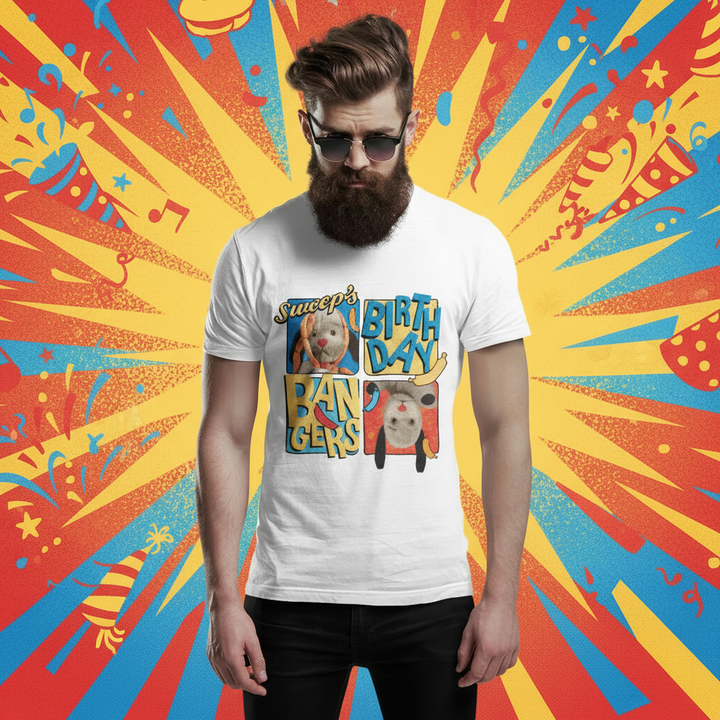 Sweep's Birthday Bangers Party Men's T-Shirt