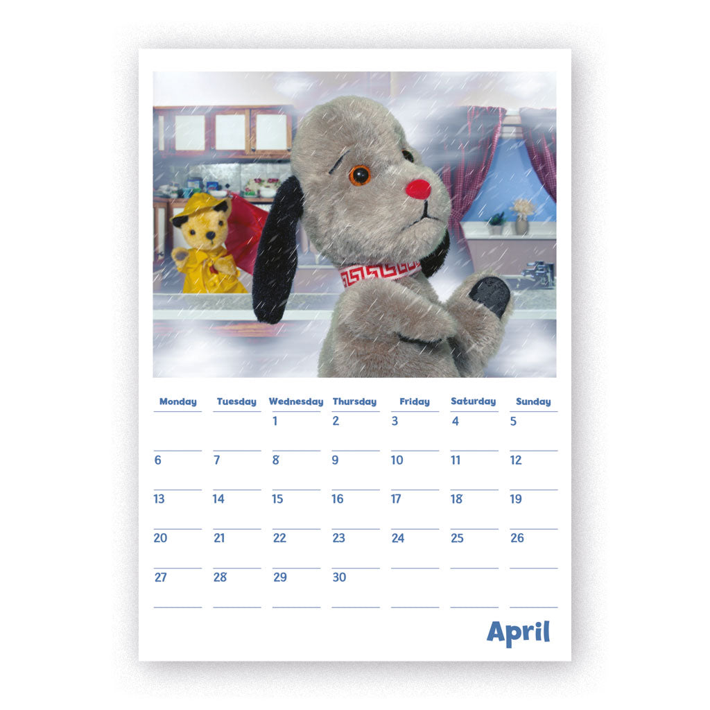 Sooty Wall Calendar 2026-Sooty's Shop