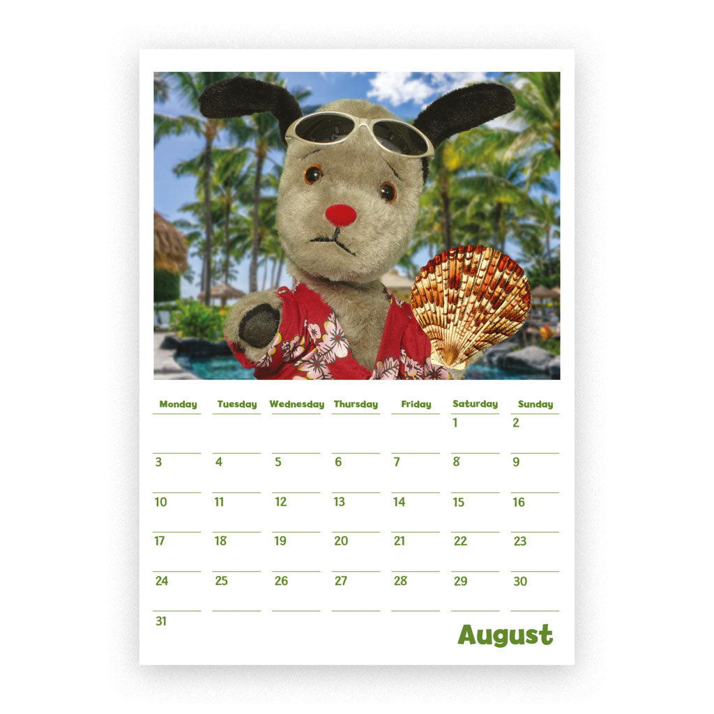 Sooty Wall Calendar 2026-Sooty's Shop