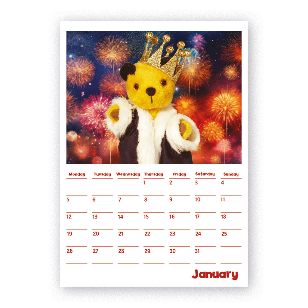 Sooty Wall Calendar 2026-Sooty's Shop