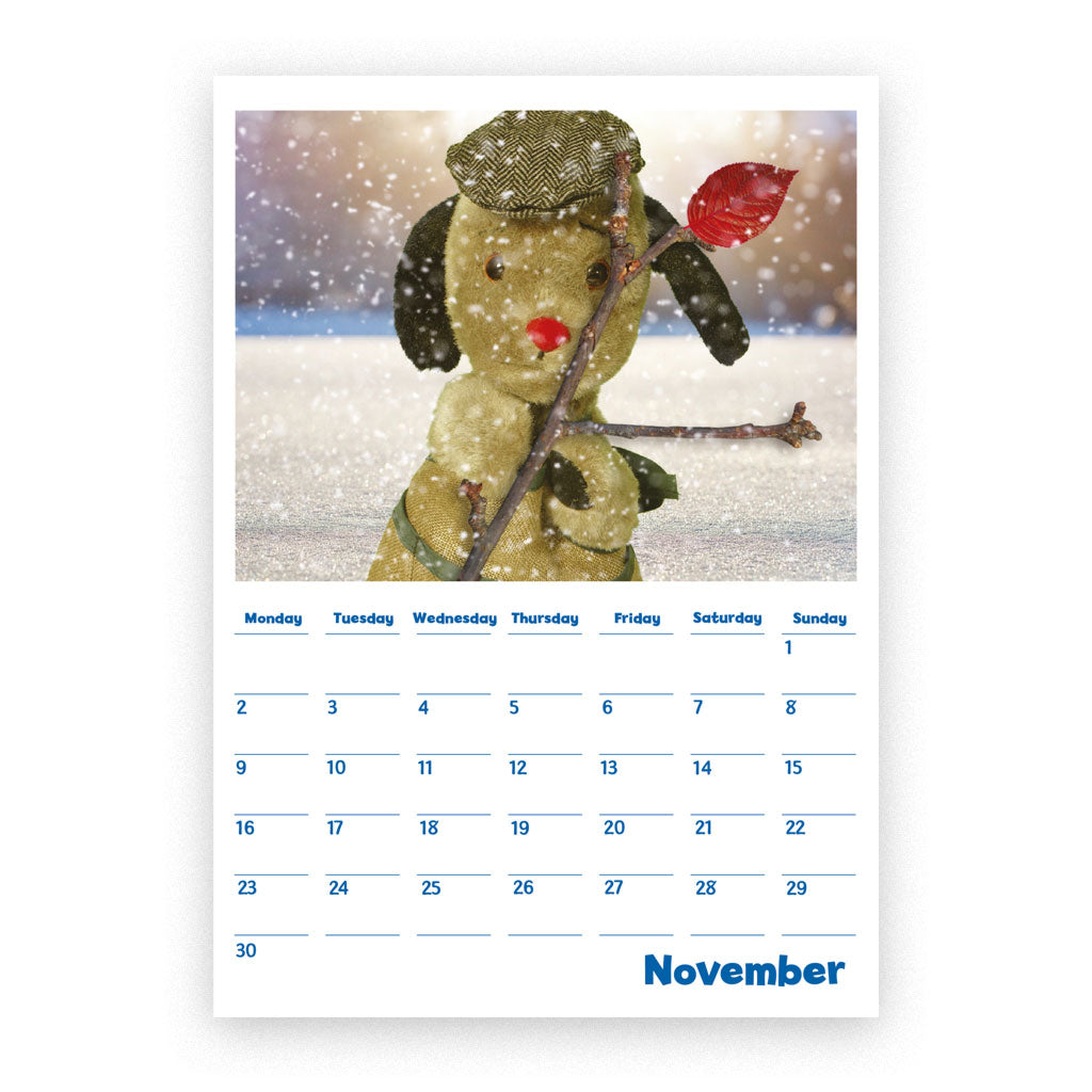 Sooty Wall Calendar 2026-Sooty's Shop