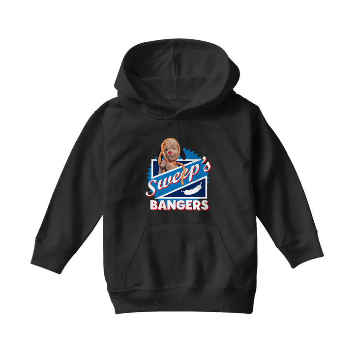 Sweep's Bangers Design Kids Hooded Sweatshirt