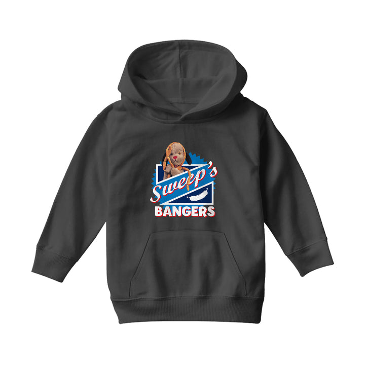 Sweep's Bangers Design Kids Hooded Sweatshirt