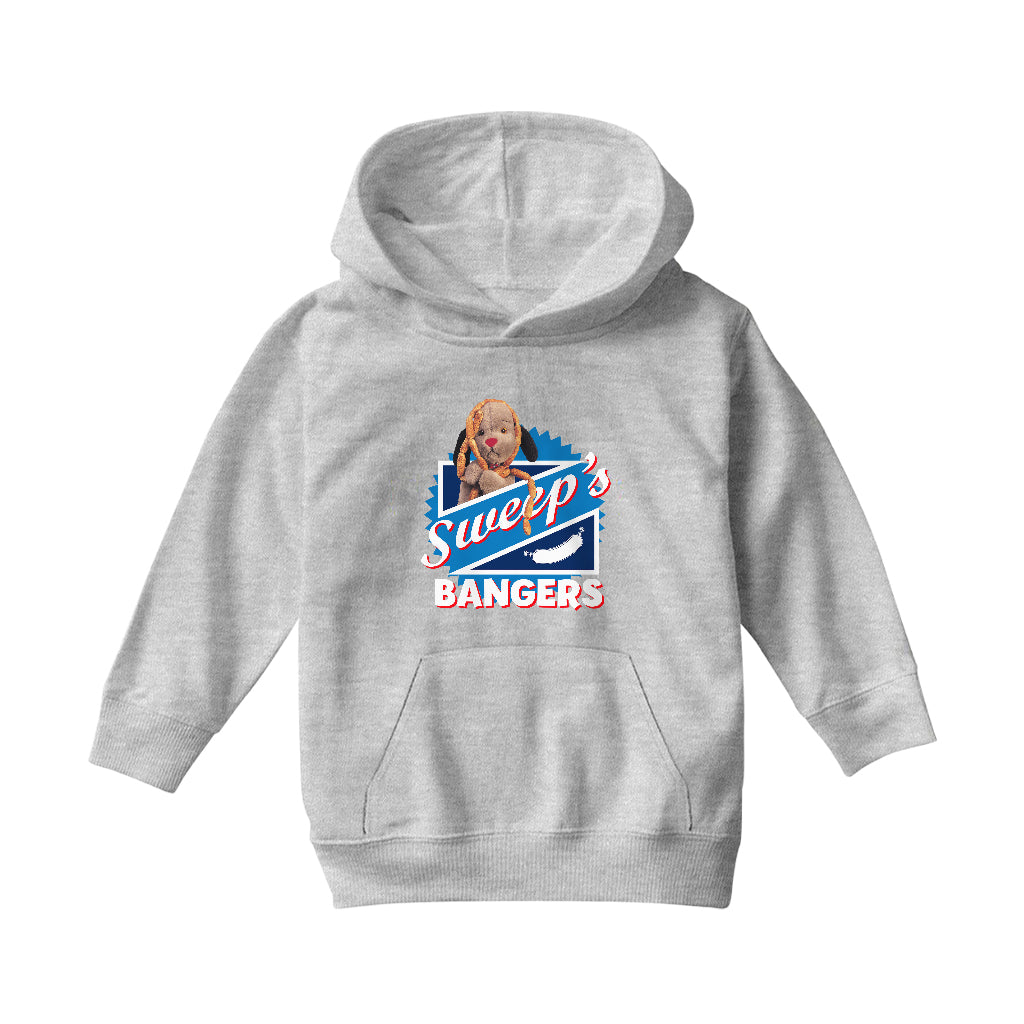 Sweep's Bangers Design Kids Hooded Sweatshirt