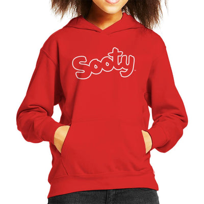 Sooty Retro Logo Kid's Hooded Sweatshirt-Sooty's Shop
