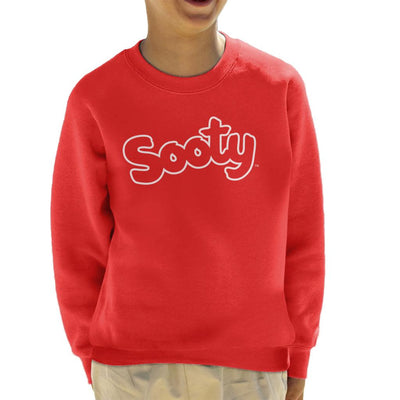 Sooty Retro Logo Kid's Sweatshirt-Sooty's Shop