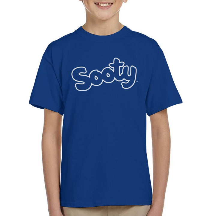 Sooty Retro Logo Kid's T-Shirt-Sooty's Shop