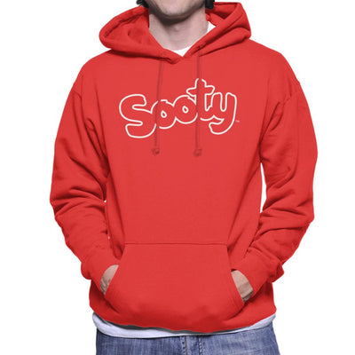 Sooty Retro Logo Men's Hooded Sweatshirt-Sooty's Shop