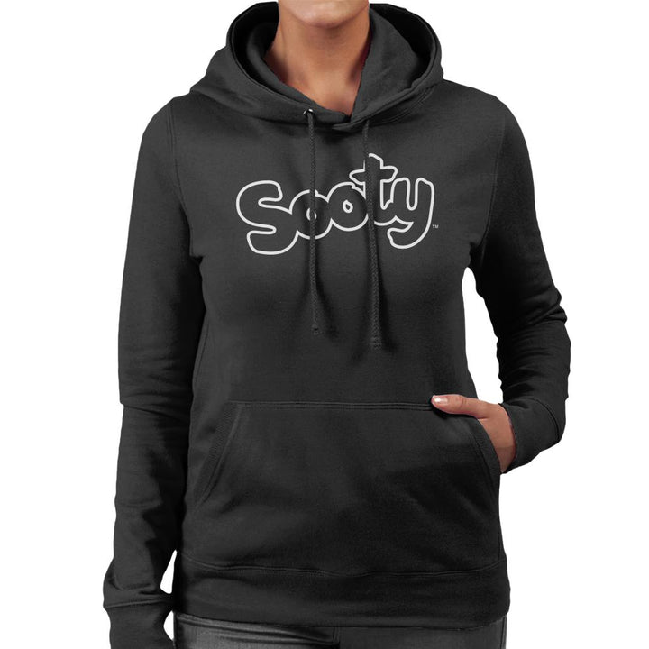 Sooty Retro Logo Women's Hooded Sweatshirt-Sooty's Shop
