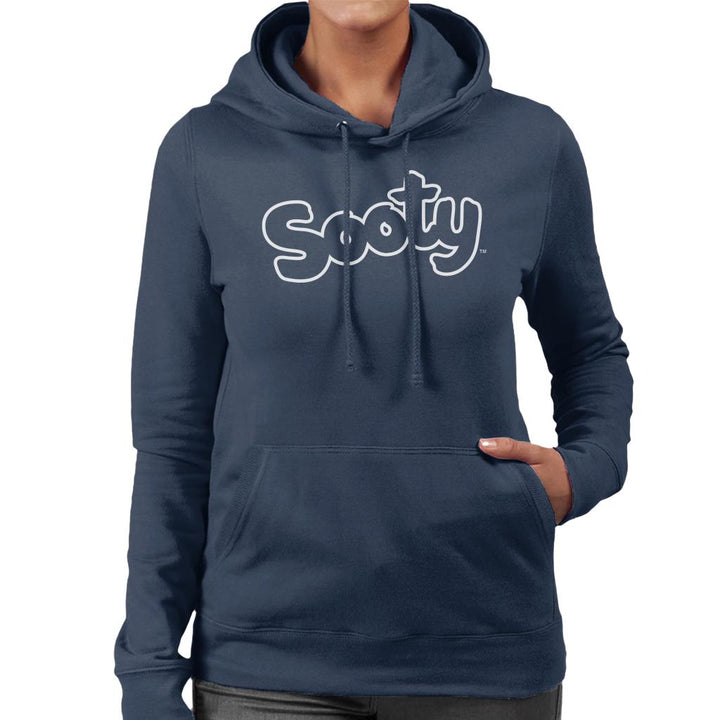 Sooty Retro Logo Women's Hooded Sweatshirt-Sooty's Shop