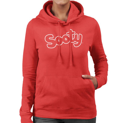 Sooty Retro Logo Women's Hooded Sweatshirt-Sooty's Shop