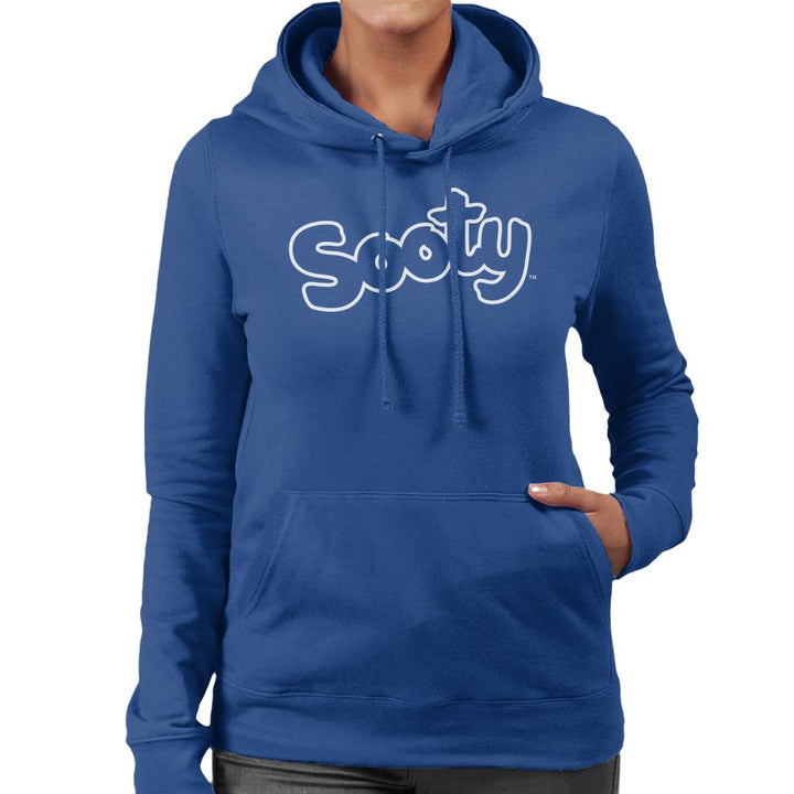 Sooty Retro Logo Women's Hooded Sweatshirt-Sooty's Shop
