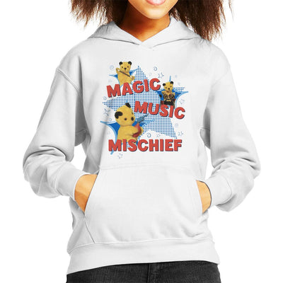 Sooty Magic Music Mischief Kid's Hooded Sweatshirt-Sooty's Shop