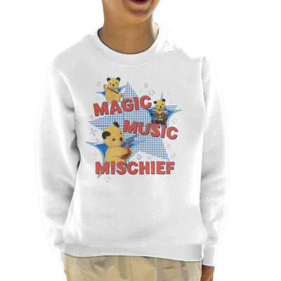 Sooty Magic Music Mischief Kid's Sweatshirt-Sooty's Shop