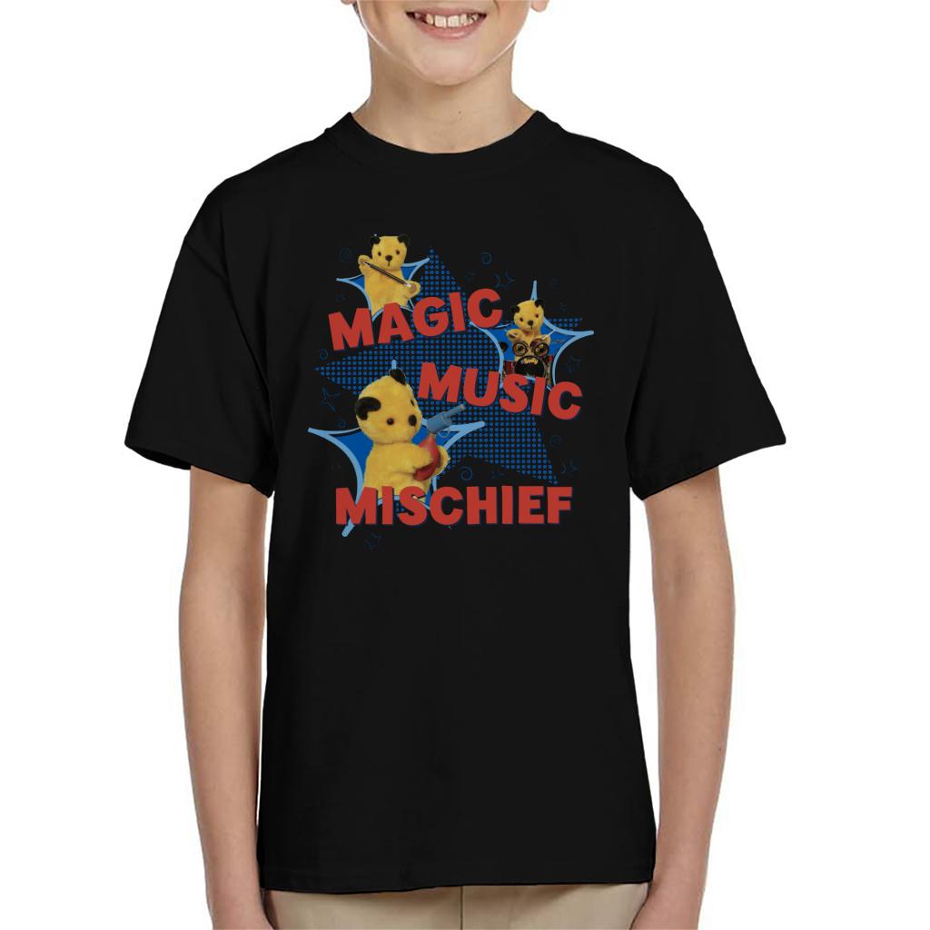 Sooty Magic Music Mischief Kid's T-Shirt-Sooty's Shop