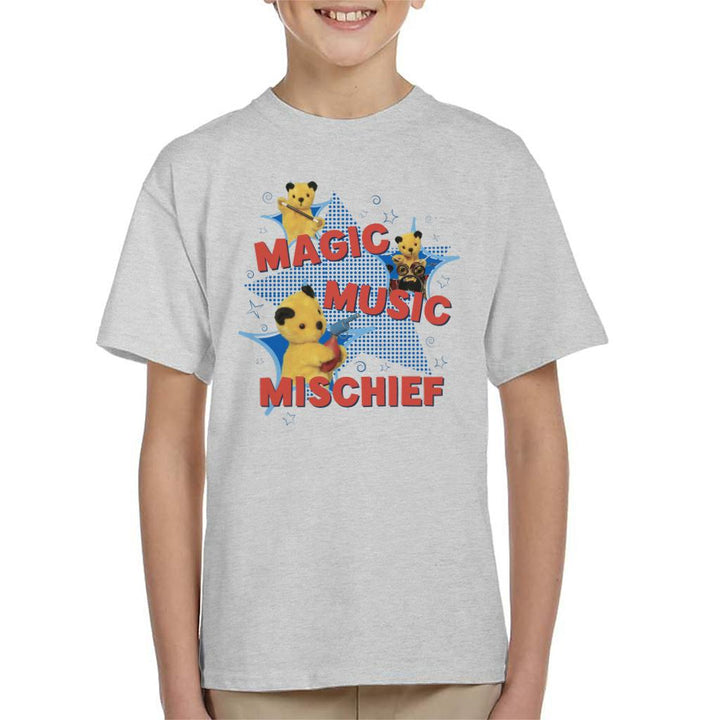 Sooty Magic Music Mischief Kid's T-Shirt-Sooty's Shop
