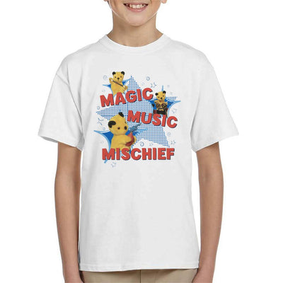 Sooty Magic Music Mischief Kid's T-Shirt-Sooty's Shop