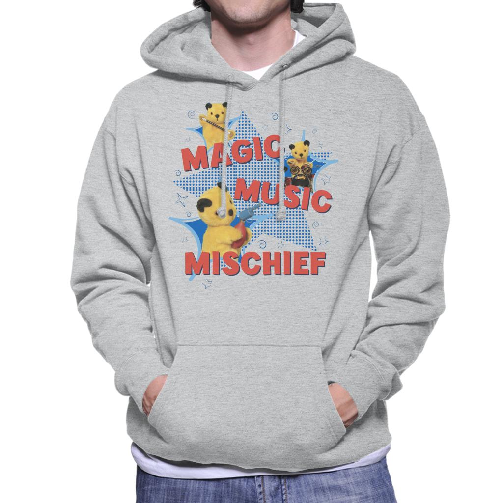 Sooty Magic Music Mischief Men's Hooded Sweatshirt-Sooty's Shop