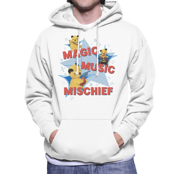Sooty Magic Music Mischief Men's Hooded Sweatshirt-Sooty's Shop