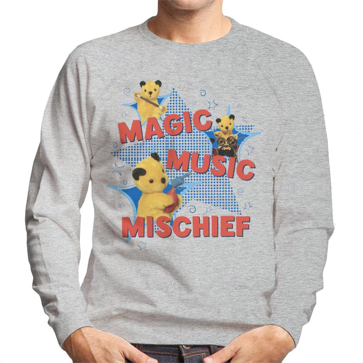 Sooty Magic Music Mischief Men's Sweatshirt-Sooty's Shop