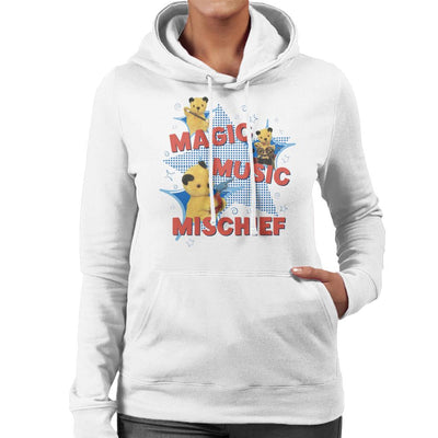 Sooty Magic Music Mischief Women's Hooded Sweatshirt-Sooty's Shop