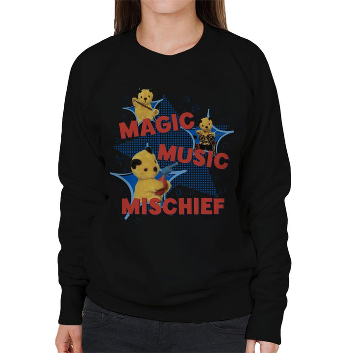 Sooty Magic Music Mischief Women's Sweatshirt-Sooty's Shop