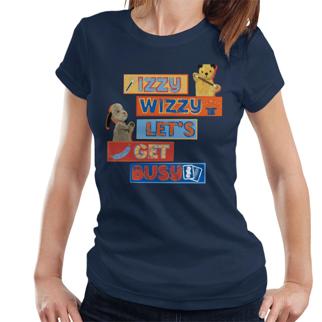 Sooty Izzy Wizzy Let's Get Busy Women's T-Shirt-Sooty's Shop