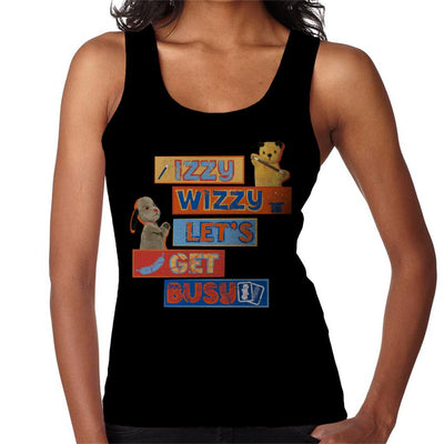 Sooty Izzy Wizzy Let's Get Busy Women's Vest-Sooty's Shop