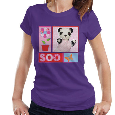 Sooty Soo Retro Floral Women's T-Shirt-Sooty's Shop