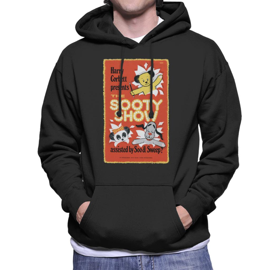 Sooty Show Retro Poster Men's Hooded Sweatshirt-Sooty's Shop