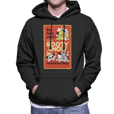 Sooty Show Retro Poster Men's Hooded Sweatshirt-Sooty's Shop
