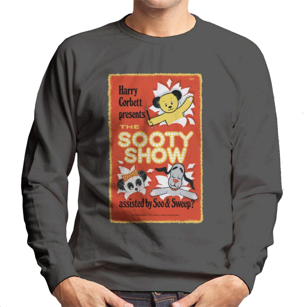 Sooty Show Retro Poster Men's Sweatshirt-Sooty's Shop