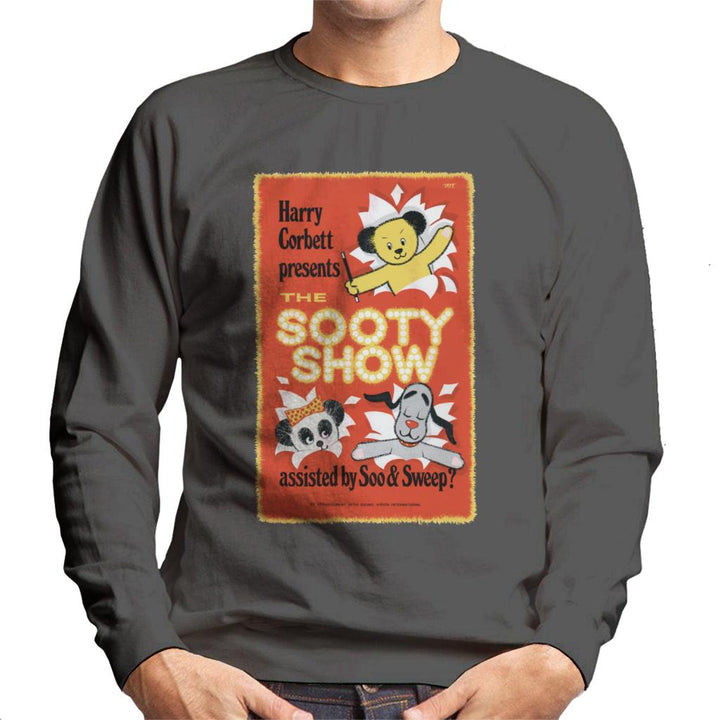 Sooty Show Retro Poster Men's Sweatshirt-Sooty's Shop