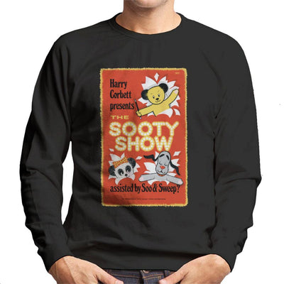 Sooty Show Retro Poster Men's Sweatshirt-Sooty's Shop
