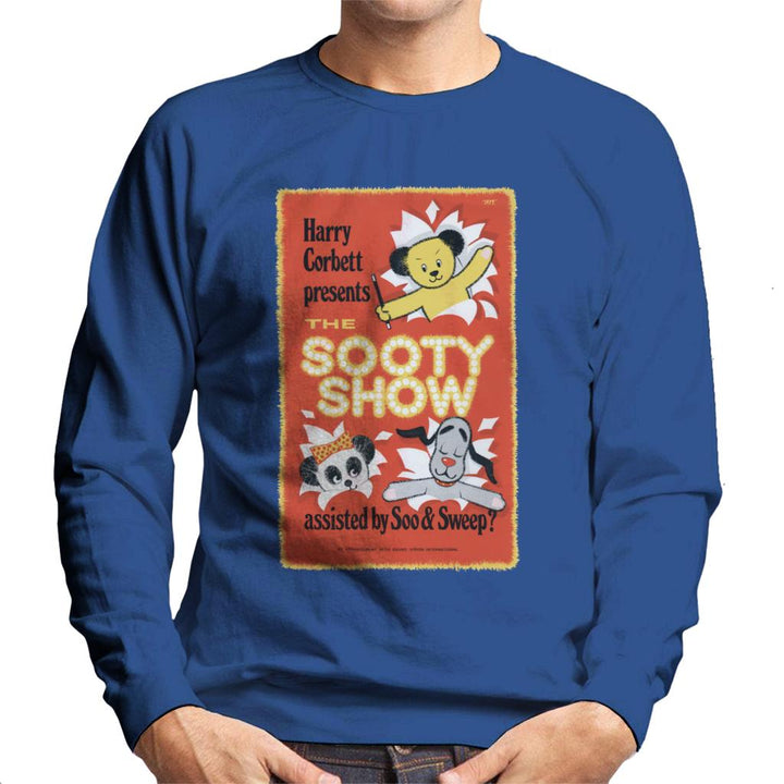 Sooty Show Retro Poster Men's Sweatshirt-Sooty's Shop
