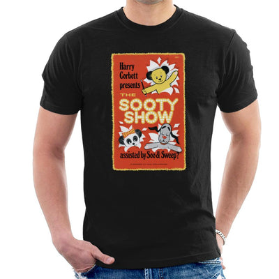 Sooty Show Retro Poster Men's T-Shirt-Sooty's Shop