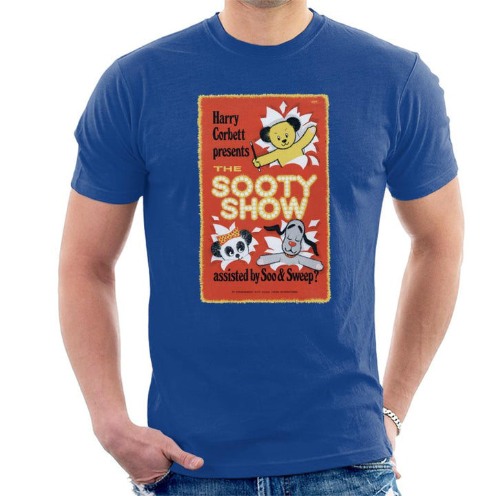 Sooty Show Retro Poster Men's T-Shirt-Sooty's Shop