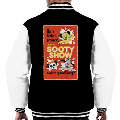 Sooty Show Retro Poster Men's Varsity Jacket-Sooty's Shop
