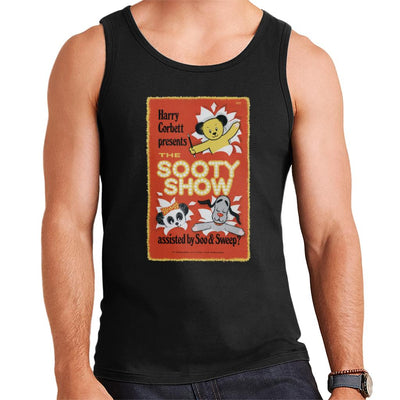 Sooty Show Retro Poster Men's Vest-Sooty's Shop