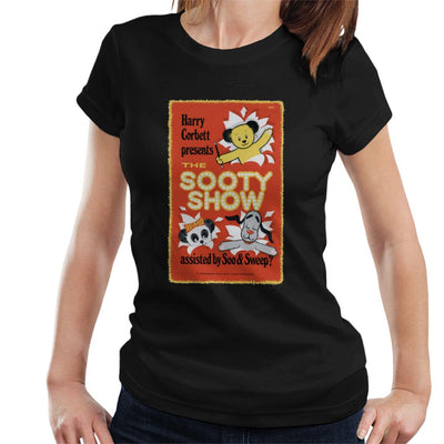 Sooty Show Retro Poster Women's T-Shirt-Sooty's Shop