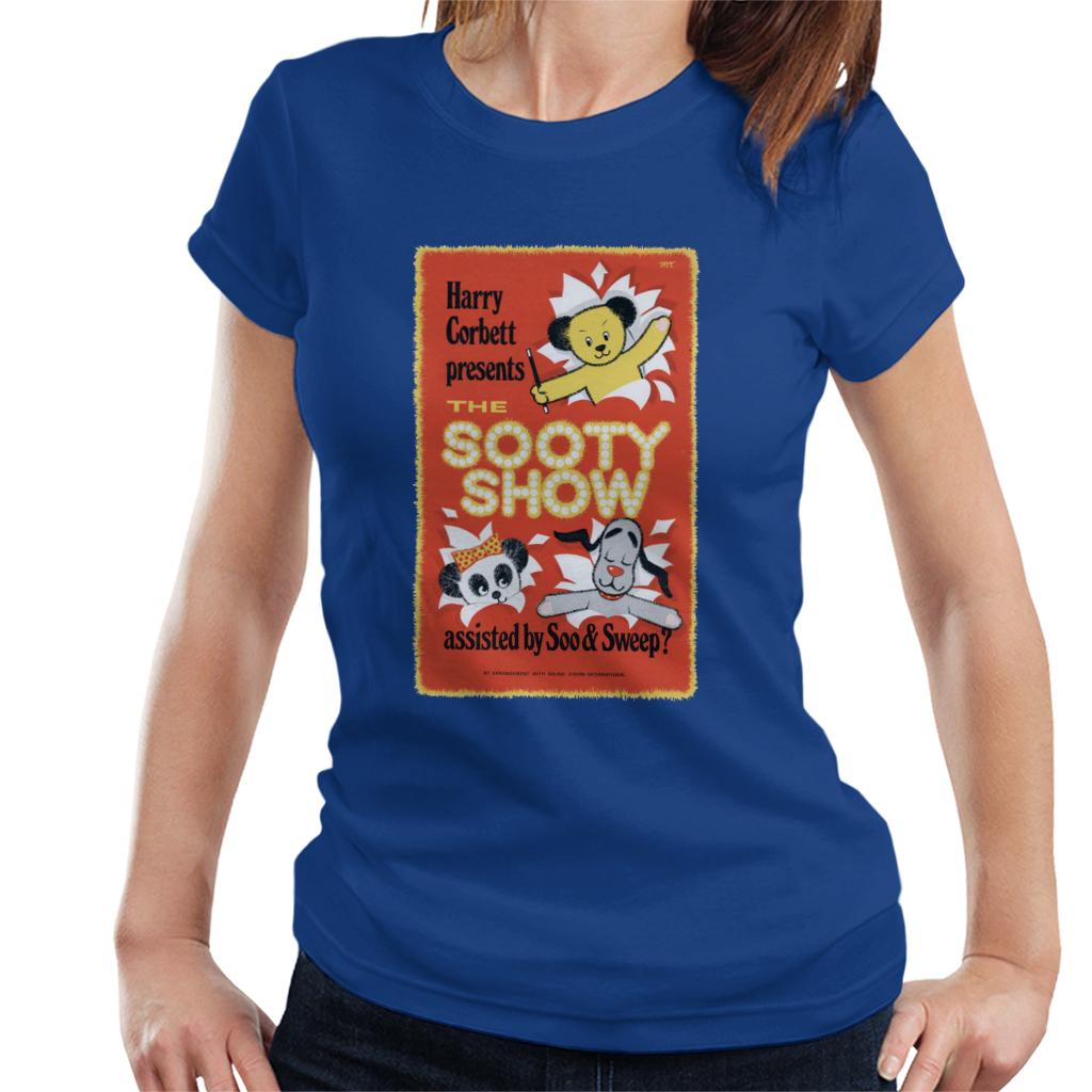 Sooty Show Retro Poster Women's T-Shirt-Sooty's Shop